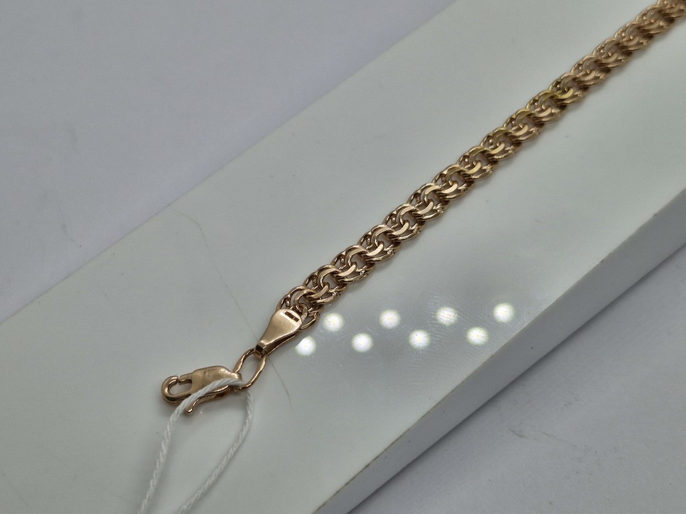 БРАСЛЕТ ПОЛНОВЕСНЫЙ Бисмарк (Au 585)