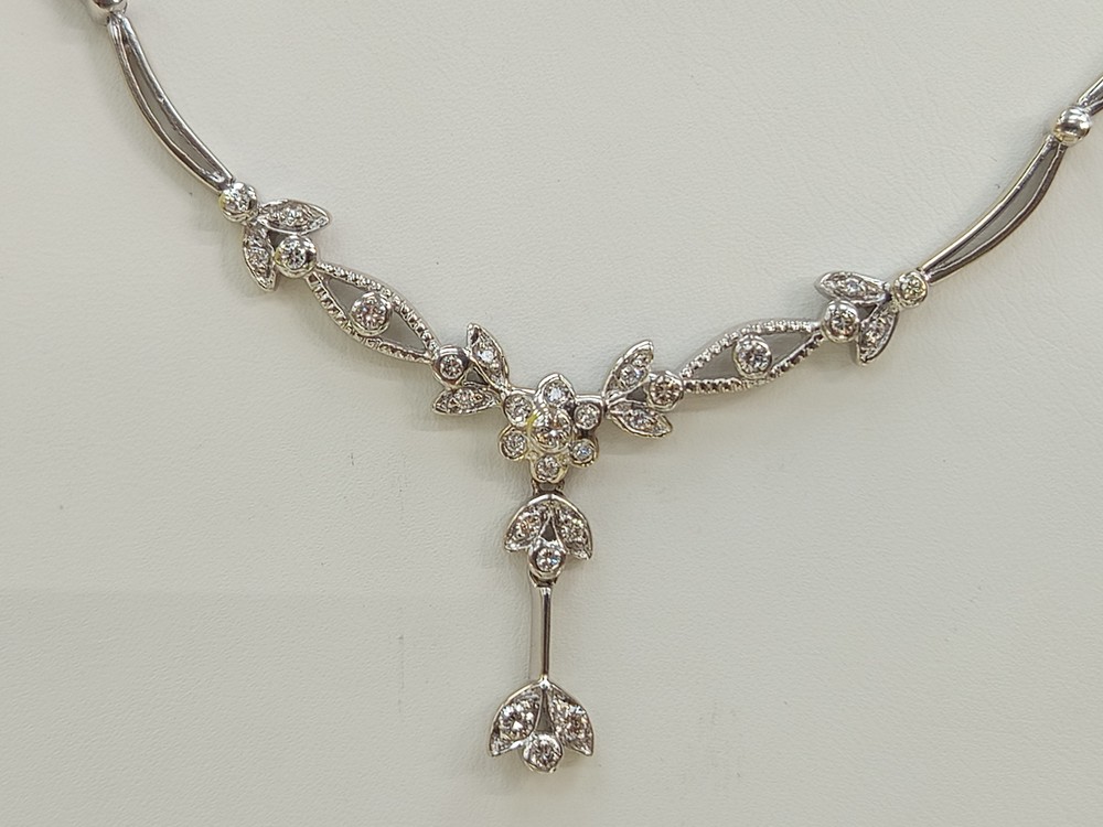 КОЛЬЕ БРИЛЛИАНТ Au 585 КОЛЬЕ БРИЛЛИАНТ Au 585