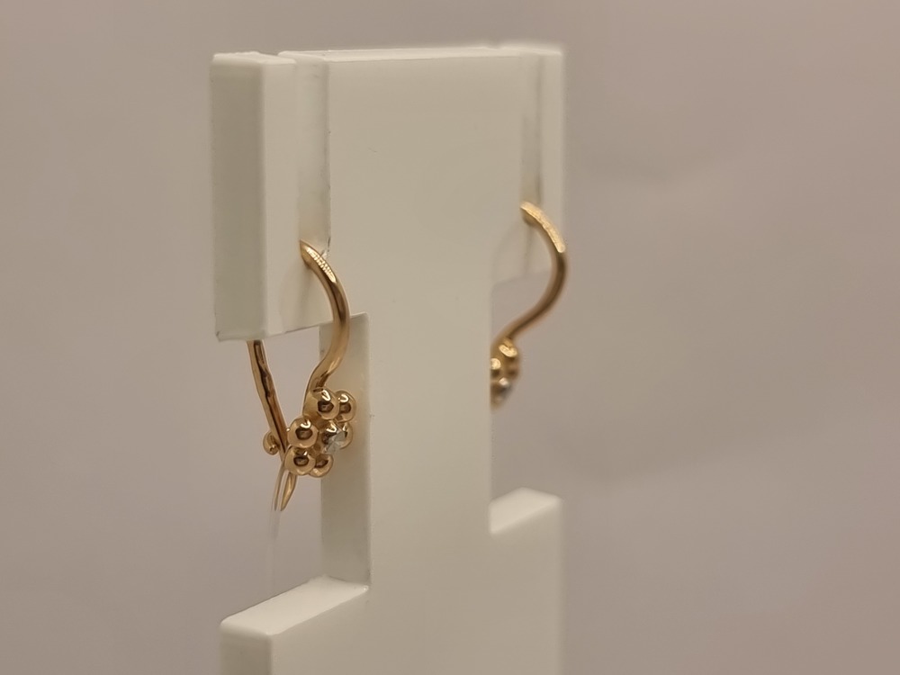 СЕРЬГИ С ПЕТЕЛЬКОЙ (Au 585)