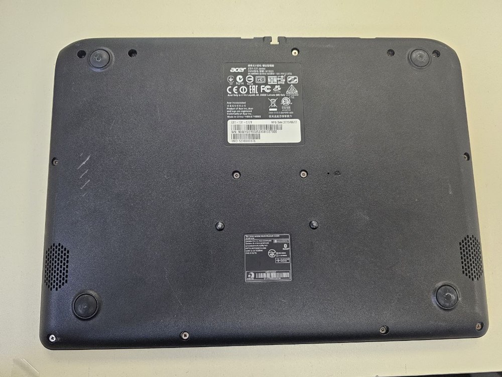 Ноутбук Acer Aspire N15W3; Celeron N3050, HD Graphics, 2 Гб, 32 Гб, Нет