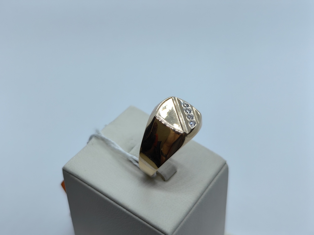 ПЕЧКМИ585 ПЕЧАТКА С КАМНЯМИ (Au 585)