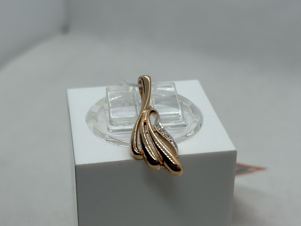 ПОДКМИ585 ПОДВЕСКА С КАМНЯМИ (Au 585)