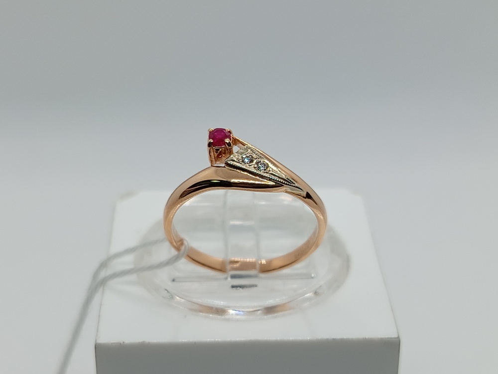 КОЛЬЦО БРИЛЛИАНТ Au 585