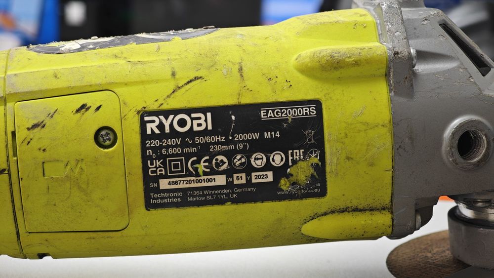 Угловая шлифмашина Ryobi EAG2000RS