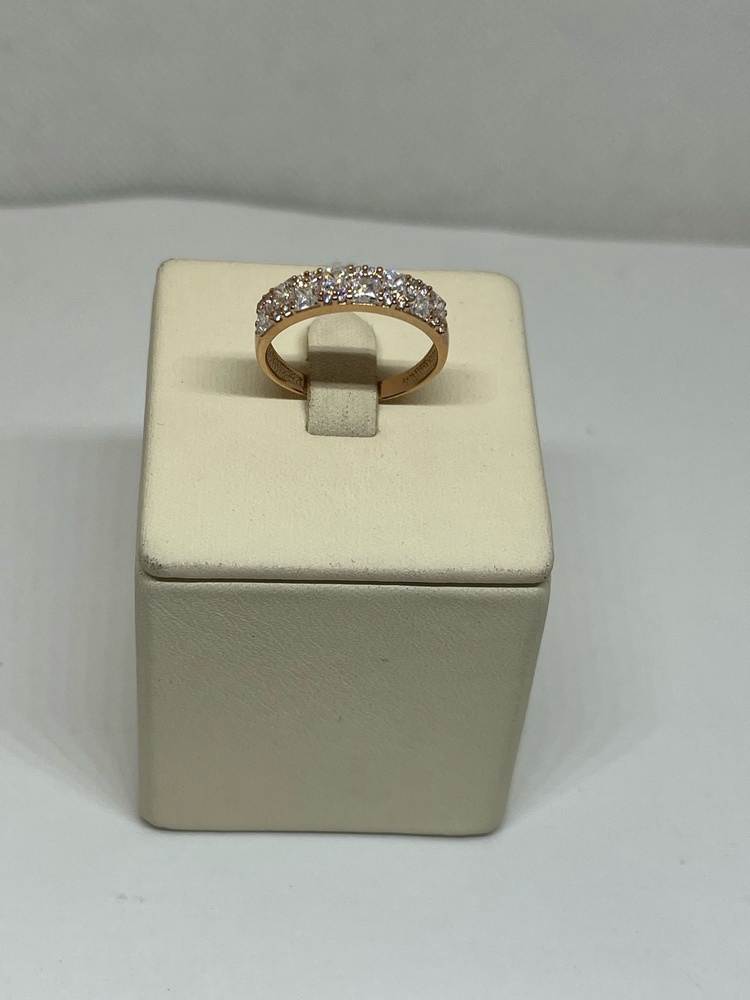 КОЛКМИ585 КОЛЬЦО С КАМНЯМИ (Au 585)