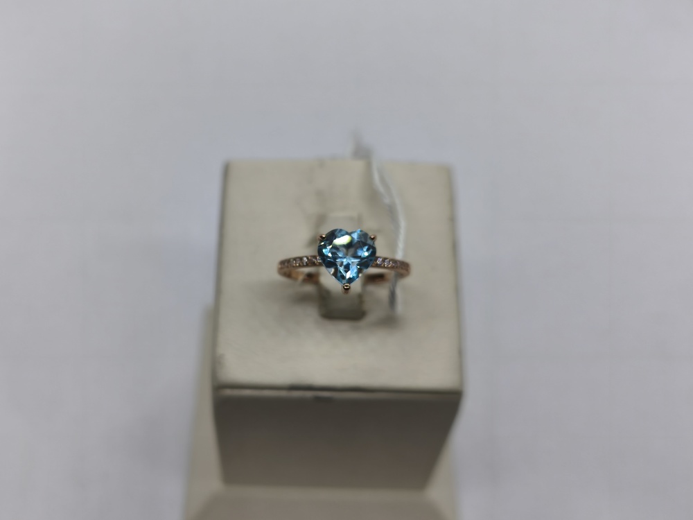 КОЛКМИ585 КОЛЬЦО С КАМНЯМИ (Au 585)