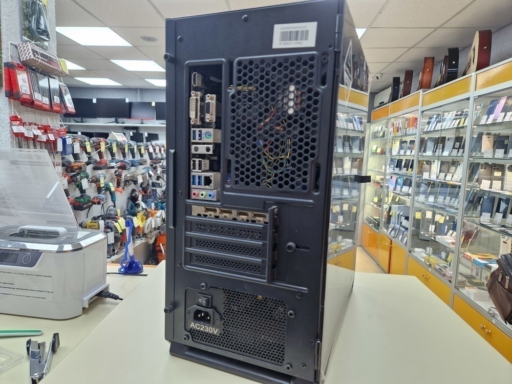 Системный блок Ginzzu; Core i3-10100F, GeForce GTX 1660 Super, 16 Гб, 256 Гб, Нет