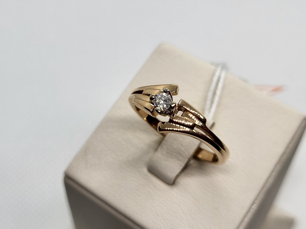 КОЛЬЦО БРИЛЛИАНТ Au 585