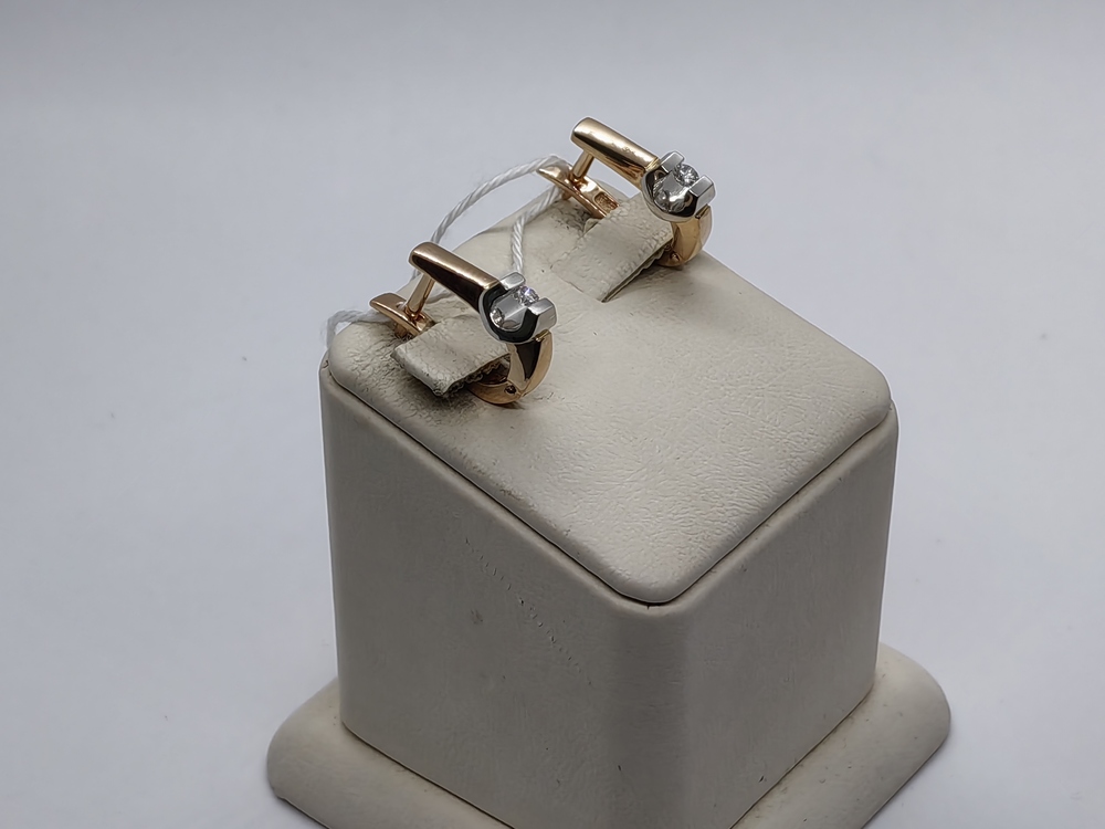 СЕРЬГИ БРИЛЛИАНТ (Au 585)