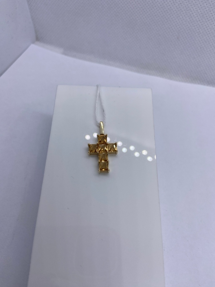 ПОДВЕСКА С КАМНЯМИ (Au 585)