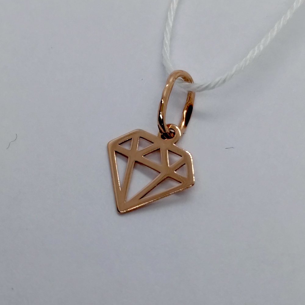 ПОДВЕСКА БЕЗ КАМНЯ Au 585