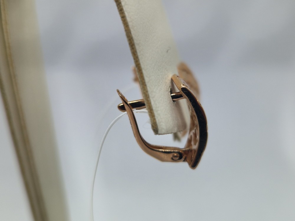 СЕРЬГИ БЕЗ КАМНЯ (Au 585)