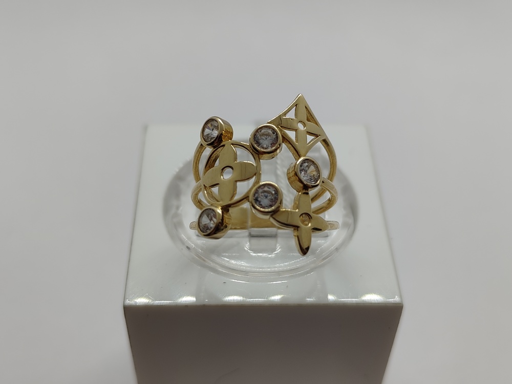 КОЛКМИ585 КОЛЬЦО С КАМНЯМИ (Au 585)
