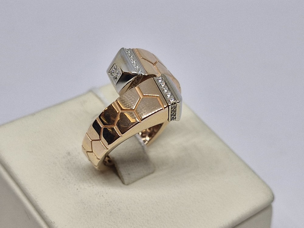 КОЛКМИ585 КОЛЬЦО С КАМНЯМИ (Au 585)