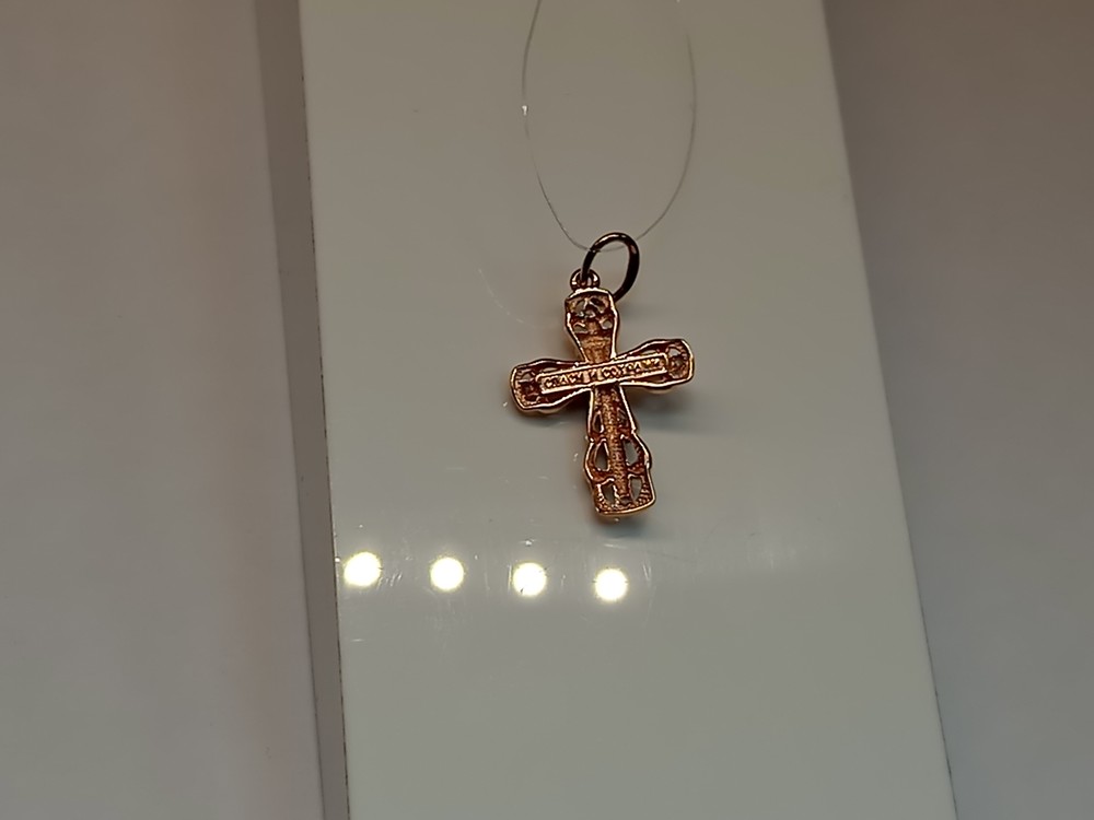ПОДВЕСКА КРЕСТ (Au 585)