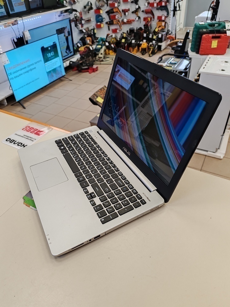 Ноутбук ASUS k551l; Core i7-4510U, GeForce 840M, 6 Гб, 240 Гб, Нет