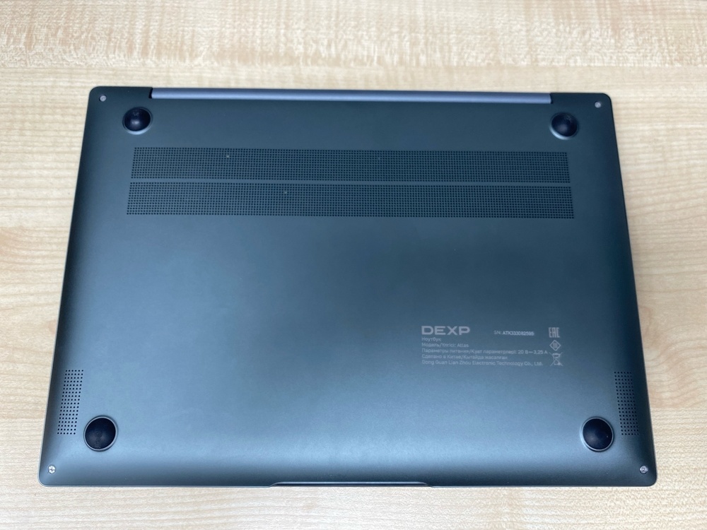Ноутбук Dexp Atlas M14-i5W304; Core i5-1240P, Iris(R) Xe Graphics, 16 Гб, 512 GB, Нет