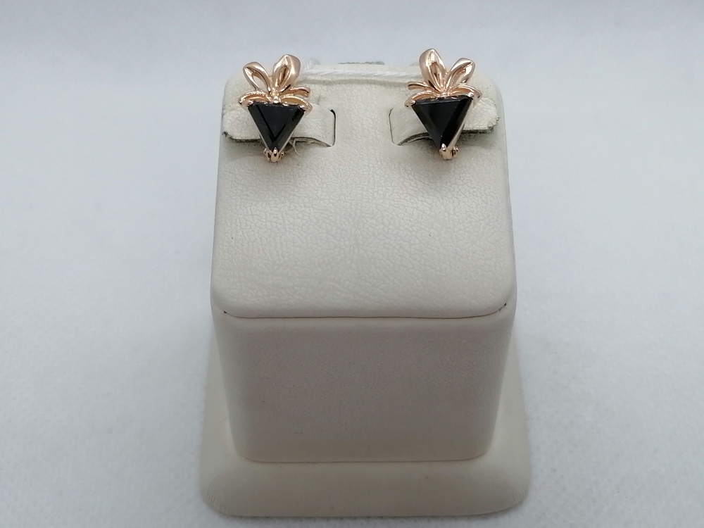 СЕРЬГИ С КАМНЕМ (Au 585)