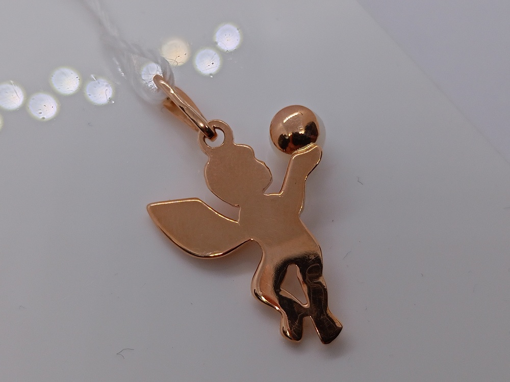 ПОДКМ585 ПОДВЕСКА С КАМНЕМ (Au 585)