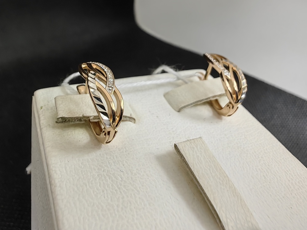 СЕРЬГИ БРИЛЛИАНТ (Au 585)