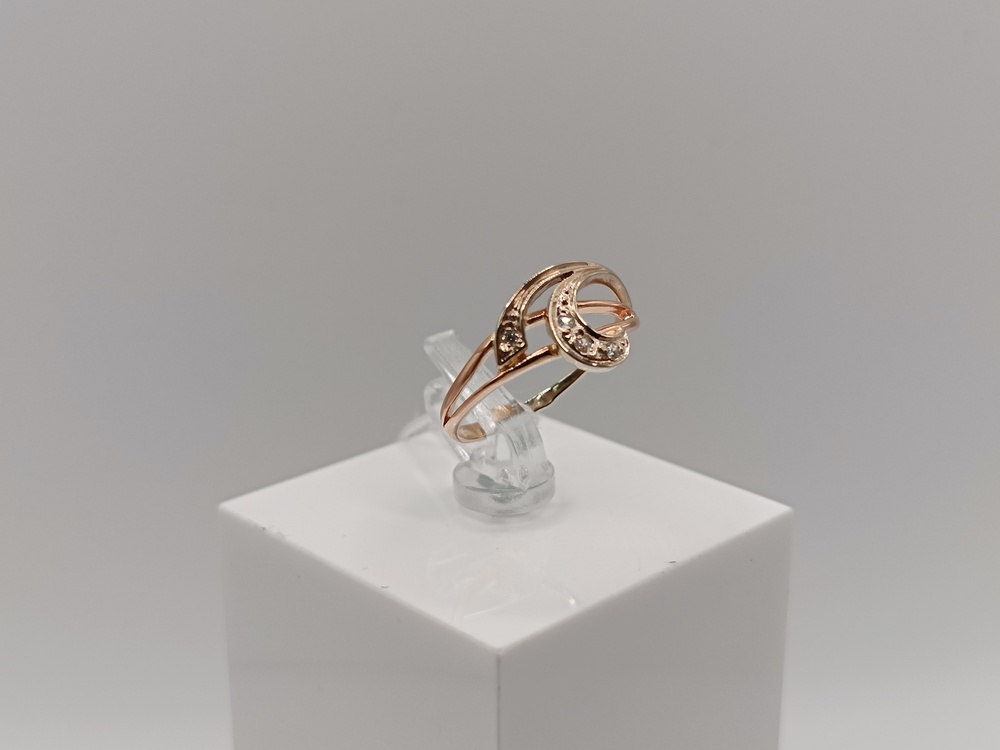 КОЛКМИ585 КОЛЬЦО С КАМНЯМИ (Au 585)