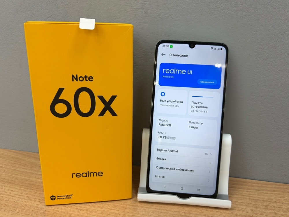 Смартфон Realme Note 60X 3/64