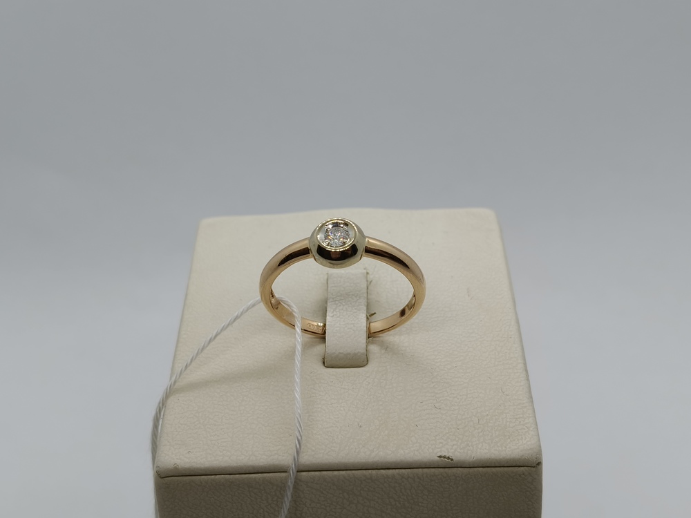 КОЛЬЦО БРИЛЛИАНТ Au 585