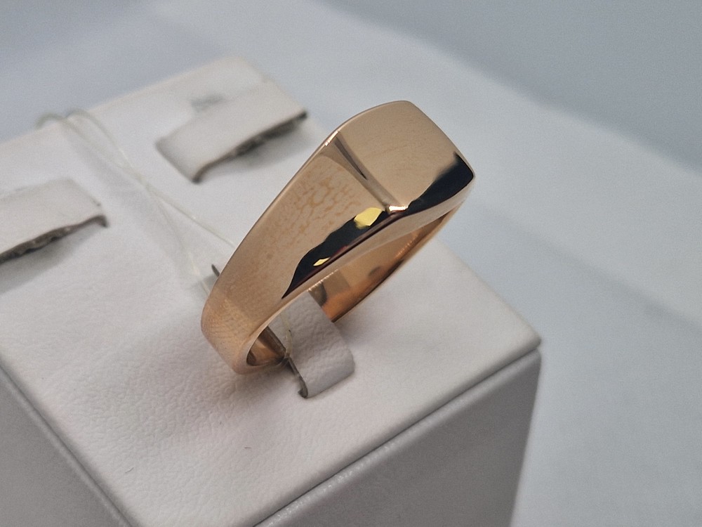 КОЛЬЦО ПЕЧАТКА без камня (Au 585)