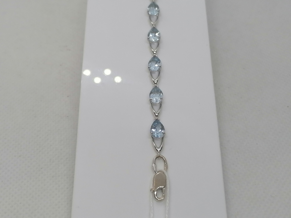 Б585 БРАСЛЕТ С КАМНЯМИ (Au 585)