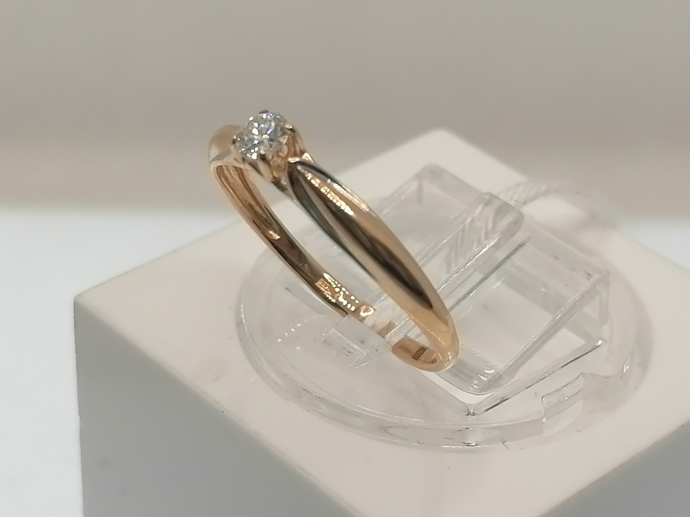 КОЛЬЦО БРИЛЛИАНТ Au 585