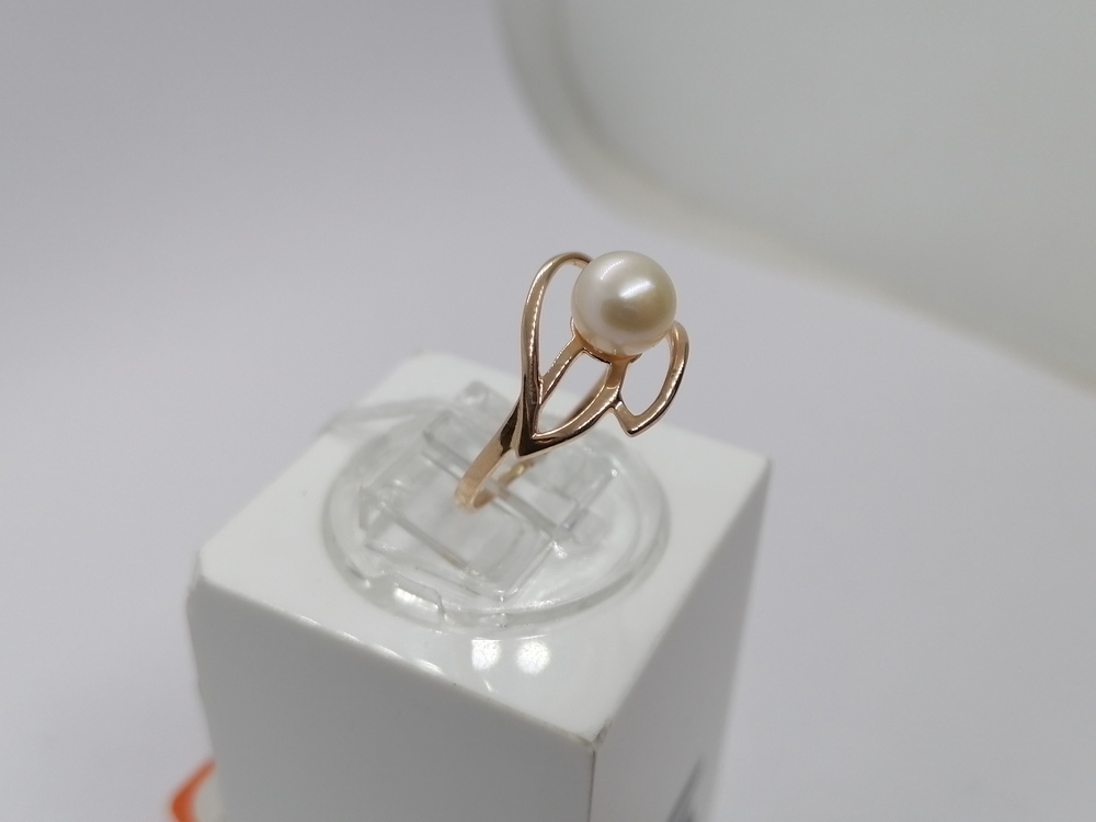 КОЛКМ585 КОЛЬЦО С КАМНЕМ (Au 585)