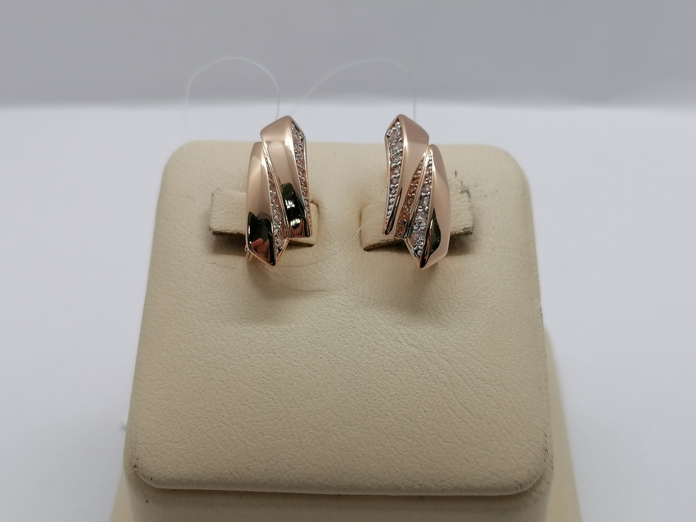 СЕРЬГИ С КАМНЯМИ (Au 585)