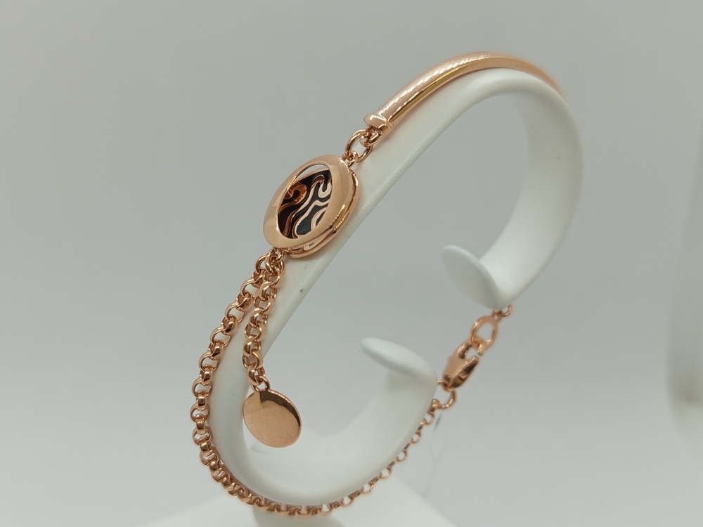 БРАСЛЕТ ЭМАЛЬ (Au 585)