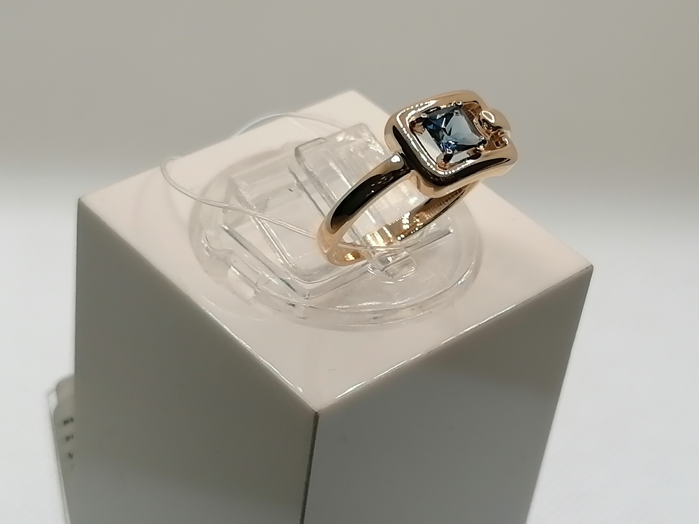 КОЛЬЦО ЛОНДОН-ТОПАЗ (Au 585)