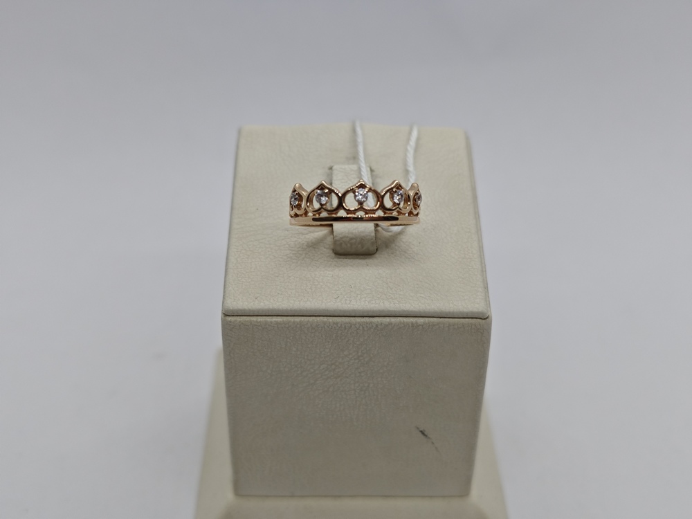 КОЛКМИ585 КОЛЬЦО С КАМНЯМИ (Au 585)
