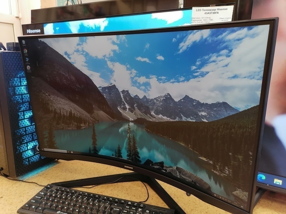 Монитор Samsung C32G55TQWI;