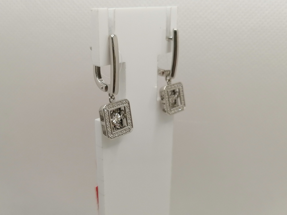 СЕРЬГИ БРИЛЛИАНТ (Au 585)