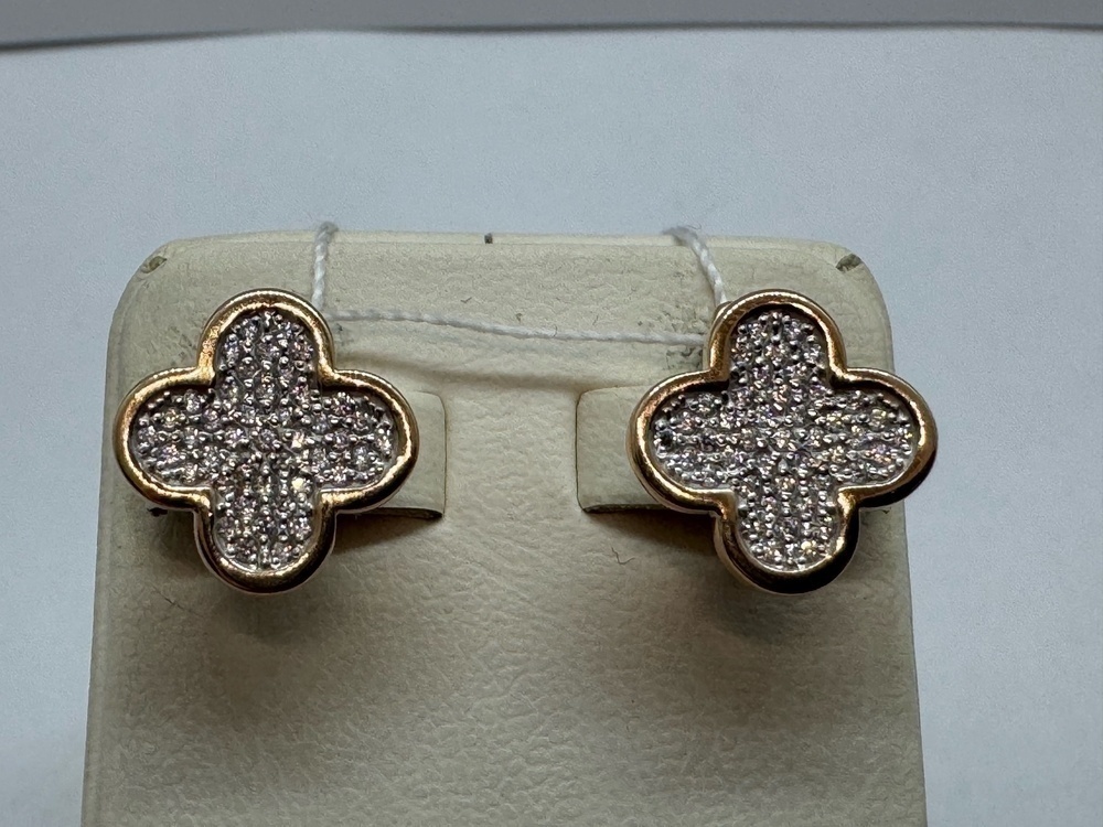 СЕРЬГИ С КАМНЯМИ (Au 585)