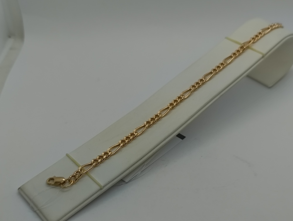 БРАСЛЕТ ПУСТОТЕЛЫЙ Фигаро(картье) (Au 585)