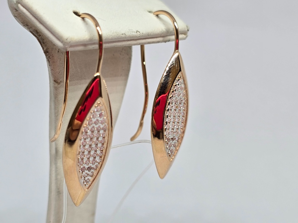 21049 СЕРЬГИ С КАМНЯМИ (Au 585)