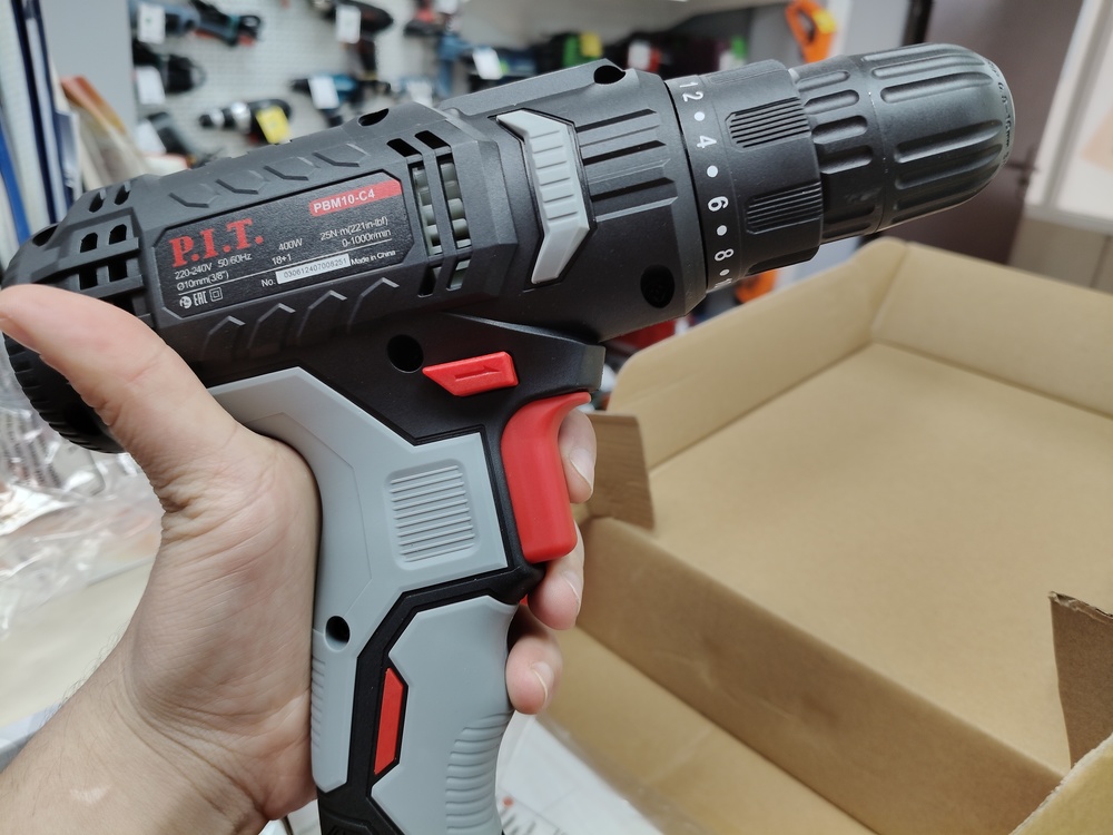 ДРЕЛЬ-ШУРУПОВЕРТ P.I.T. PBM10-C4