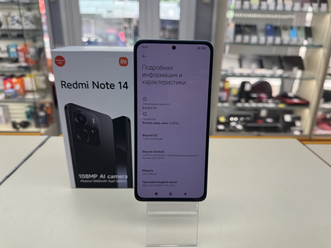 Смартфон Xiaomi Redmi note 14 8/256