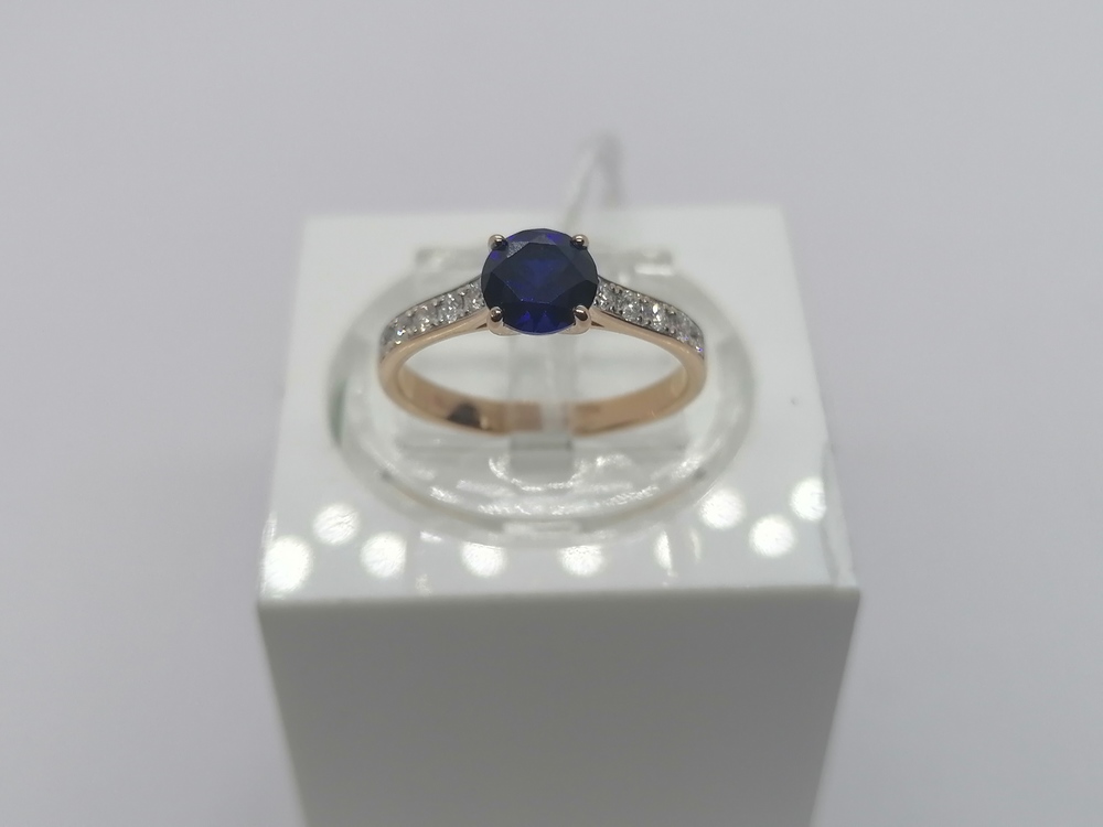 КОЛЬЦО БРИЛЛИАНТ Au 585