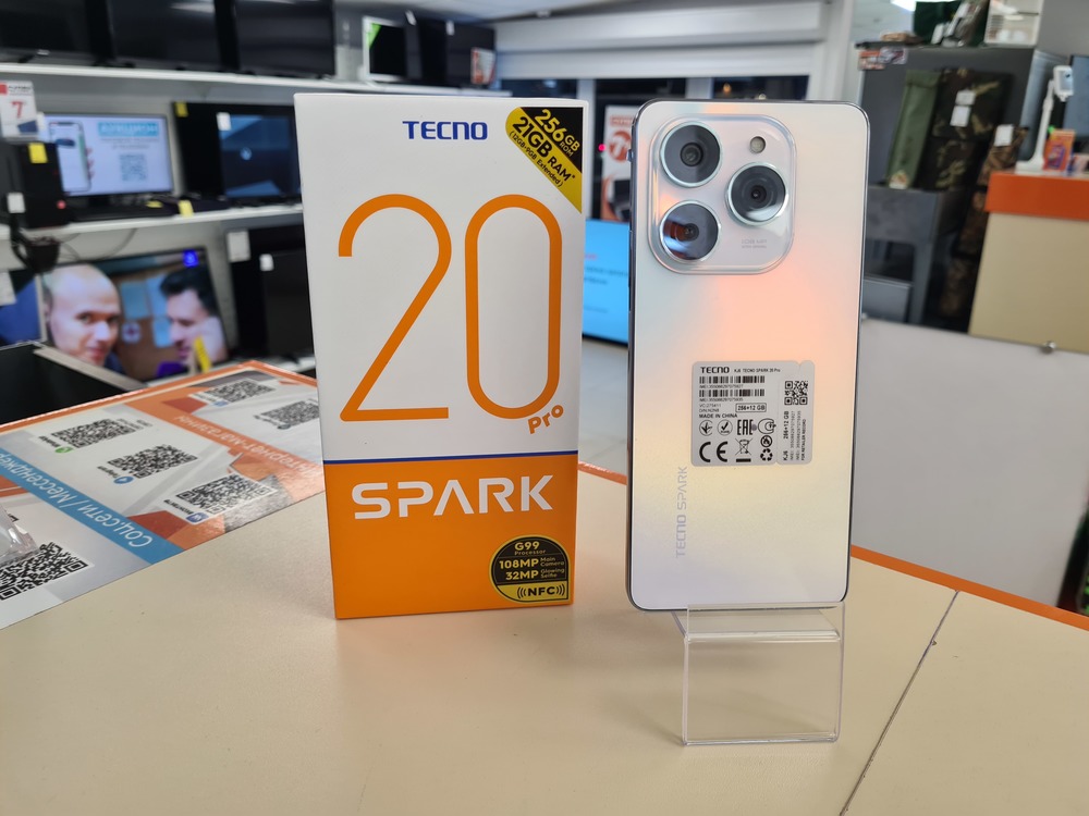 Смартфон Tecno Spark 20 Pro 12/256