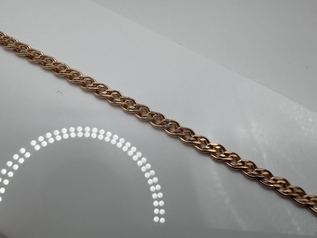 БРАСЛЕТ ПУСТОТЕЛЫЙ Нона (Au 585)