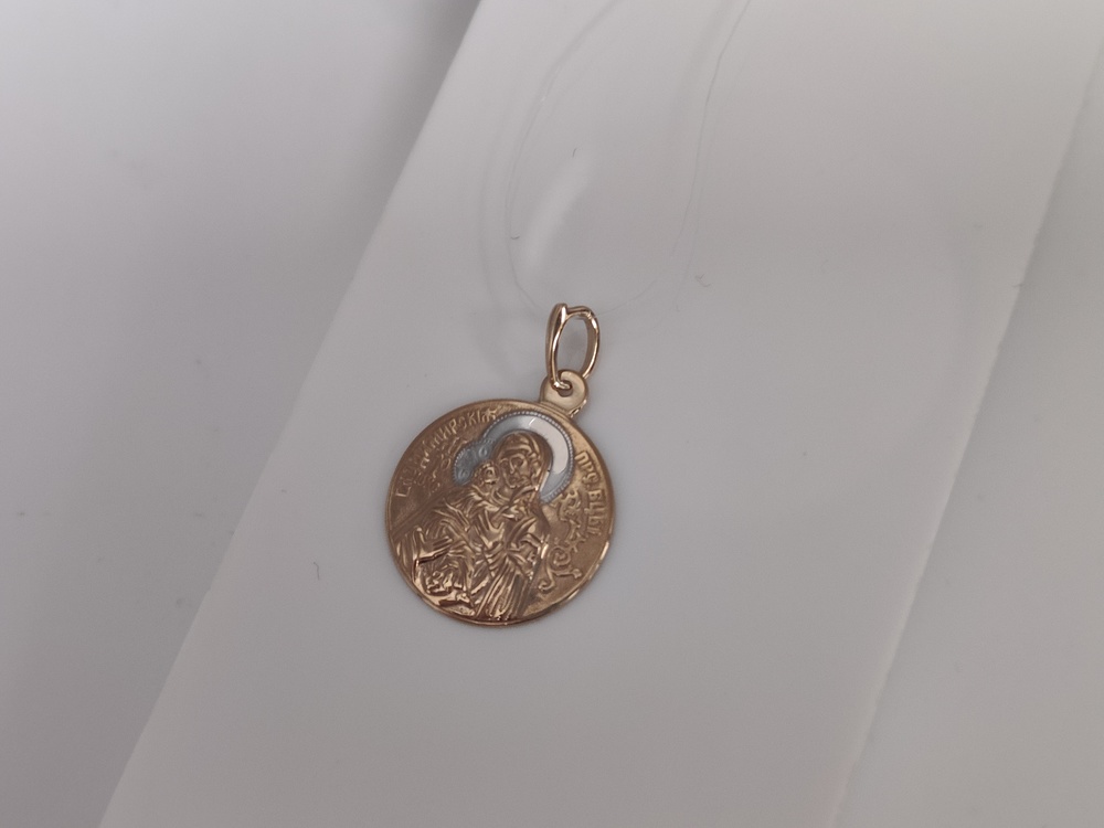 819-00122-10-00-00-00 ПОДВЕСКА ИКОНА без камня (Au 585)