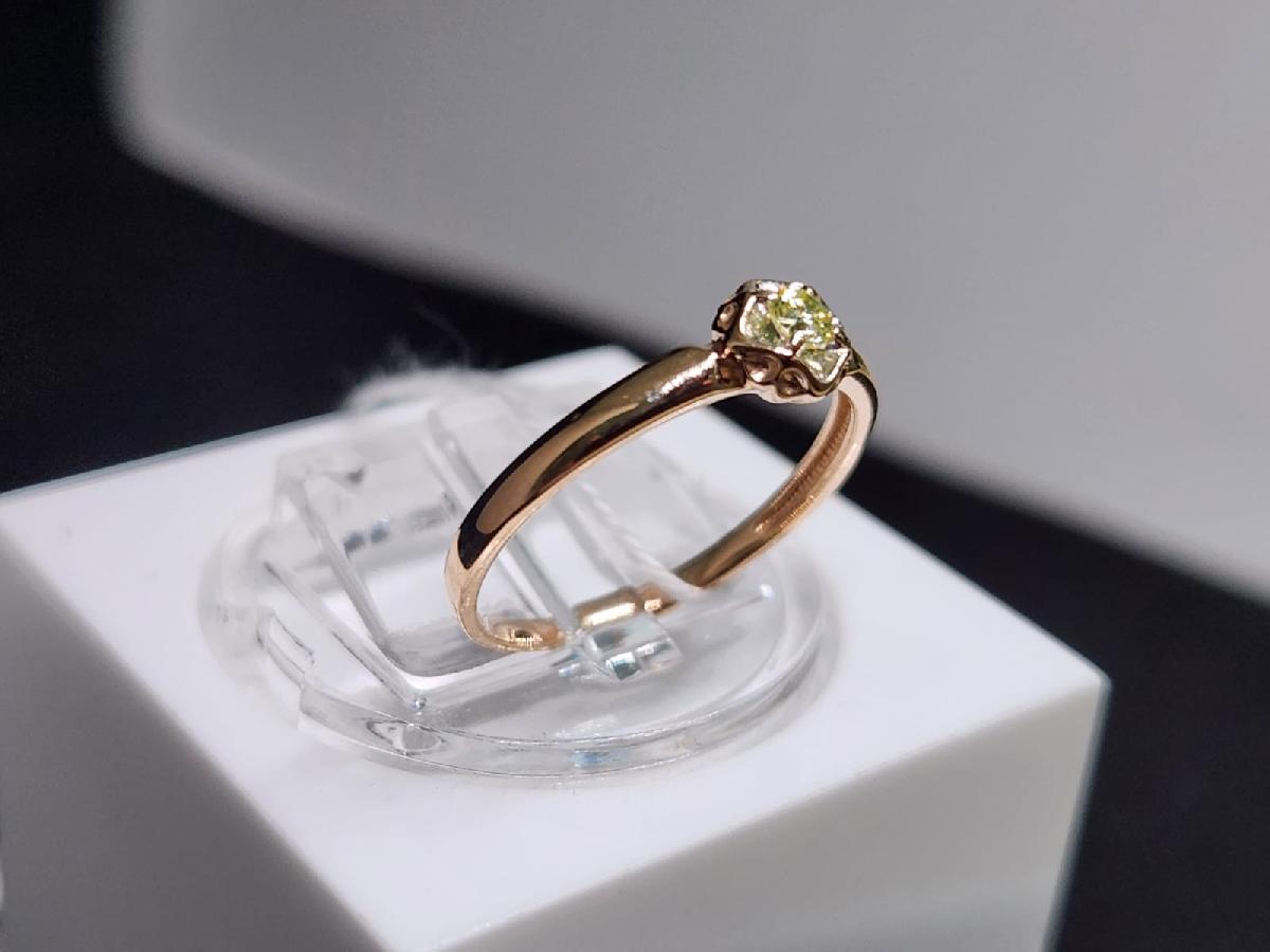 КОЛЬЦО БРИЛЛИАНТ Au 585