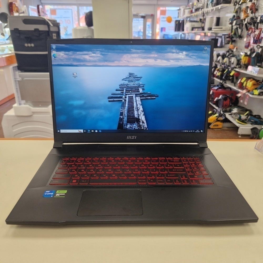Ноутбук MSI Katana GF76 11UC-887XRU; Core i5-11260H, GeForce RTX 3050, 8 Гб, 500 Гб, Нет