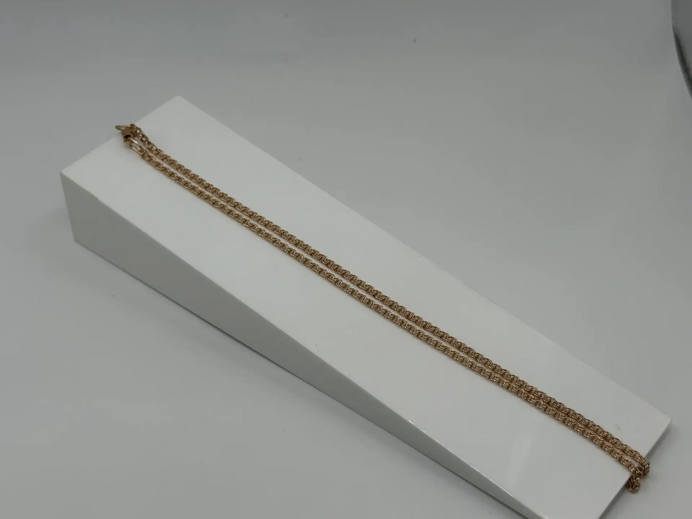 ЦЕПЬ ПУСТОТЕЛАЯ Бисмарк (Au 585)