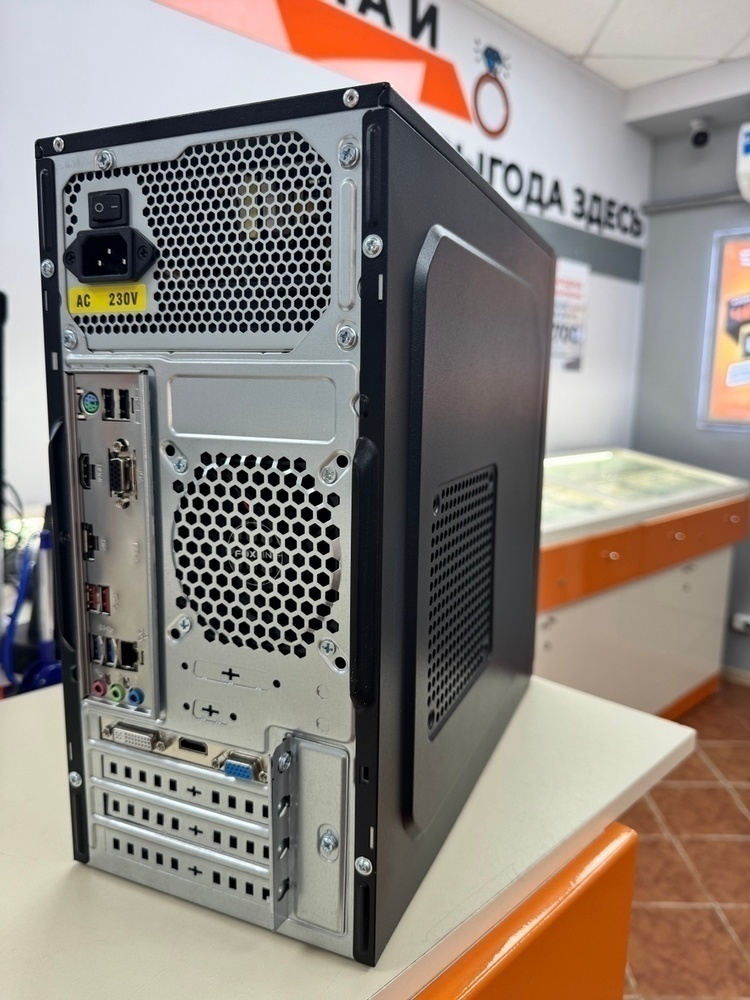 Системный блок DEPO; Ryzen 5 3600, GeForce GT 730, 8 Гб, 512 GB, Нет